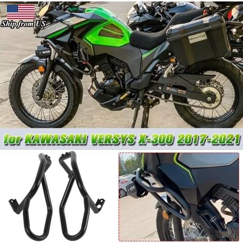 Motorcycle Accessories Engine Highway Bars Crash Bar Frame Guard Cover Protector for 2017-2018 Kawasaki Versys X 300 17 18