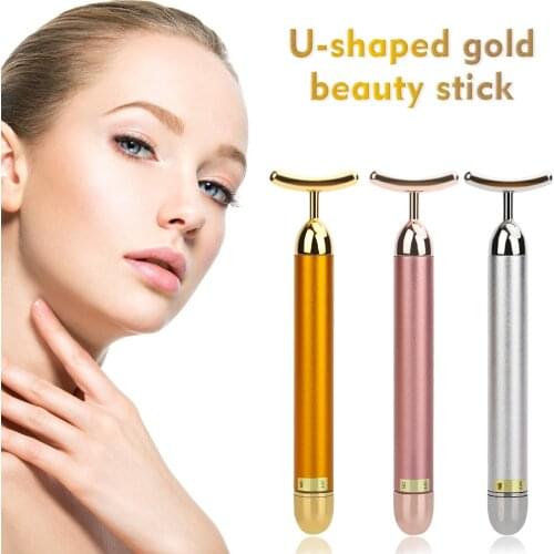 Energy Beauty Bar Slimming Face Massage Tool Facial Beauty Roller Vibration Massager Stick Lift Skin Tightening Wrinkle Bar