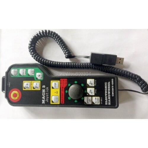 Mini Mach3 6 Axis USB Joystick Handwheel Controller CNC engrving machine Hand Wheel