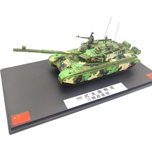 1/72 Scale China ZTZ 99 Style Troops Heavy Tank Model Alloy Metal Diecast & Toy Vehicle Models F Collectible Gift