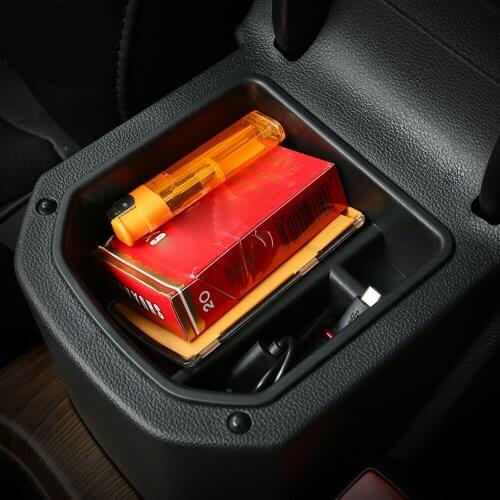 Car Interior Center Console Armrest Storage Box Holder Organizer Tray for VW Volkswagen T-Roc 2017 2018 2019 2020 2021