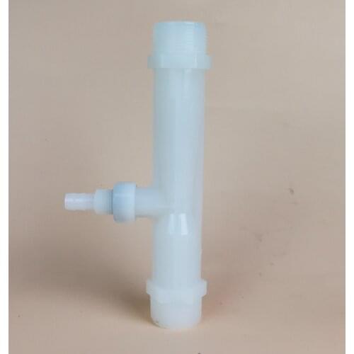 PVDF Water Ejector Ejector Gas-water Mixing Chamber Venturi Fertilizer Applicator Ozone Mixer Ejector