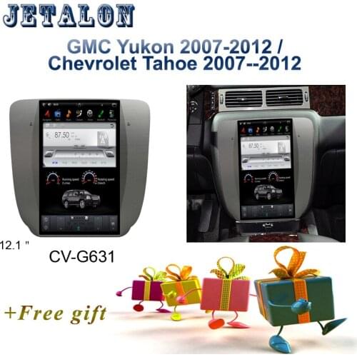 PX6 Smart 12.1" IPS Screen Tesla Navigation For GMC Yukon Android Car radio Chevrolet Tahoe silverado GPS video Car Multimedia