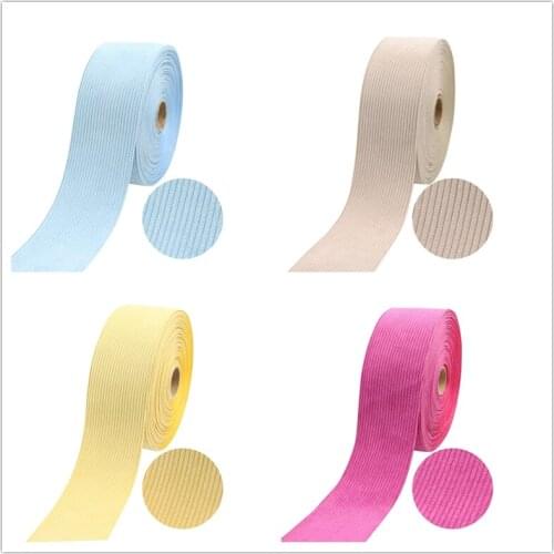 Q&N 3inch 75mm Fabric Corduroy Ribbon Velvet Layering DIY Webbing Craft Hair Accessories DIY Choker Necklace Material
