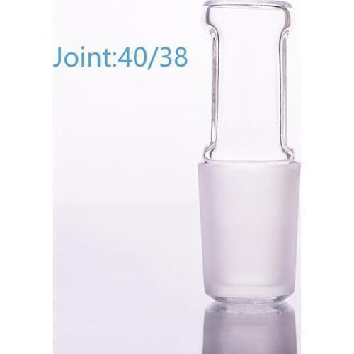 Glass stopper,Glass hollow plug,Joint 40/38,Grinding flat plug,Hollow plunger