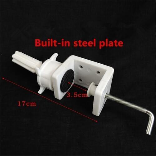 1pc The best new models professional False Head Holder Mannequin Head Stand Hair Wig Mold Clamp for Barber Training Practice