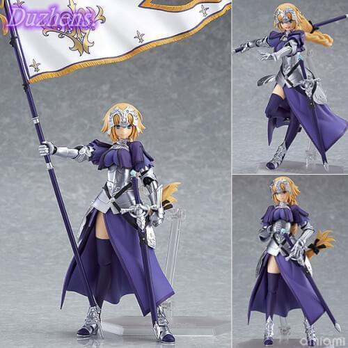 100% Original genuine Fate/Grand Order Joan of arc figma PVC Action Figure Anime Figure Model Toys Figure Collection Doll Gift