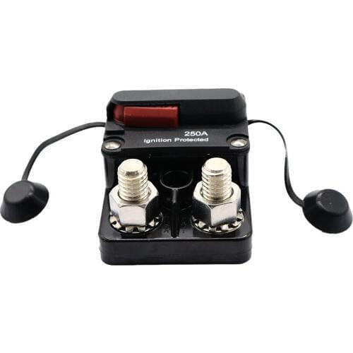 250A Amp Circuit Breaker with Manual Reset for Marine Trolling Motors Boat ATV