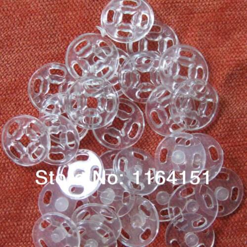 50set Kids Accessories 12.5mm Button Sewing Garment Buttons For Craft Sewing Button Transparent Sewing Garment Buttons