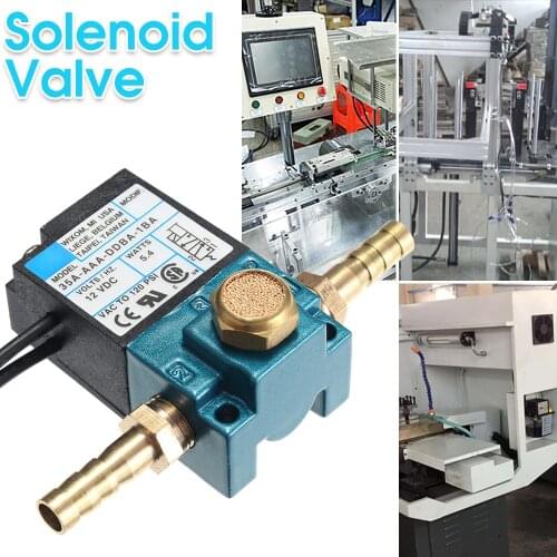 DC 12V Solenoid Valve 3 Port Electronic Turbo Boost Control Solenoid Valve 35A-AAA-DDBA-1BA Carbon Steel Solenoid Valve