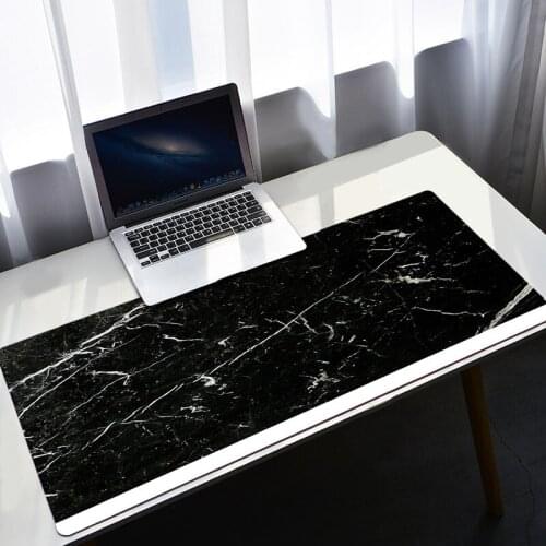Mause Pad Mouse Xxl Mousepad Marble Gaming Mat Deskmat On The Table Speed Pads Computer Keyboard Cute Non-slip Gamer For Office