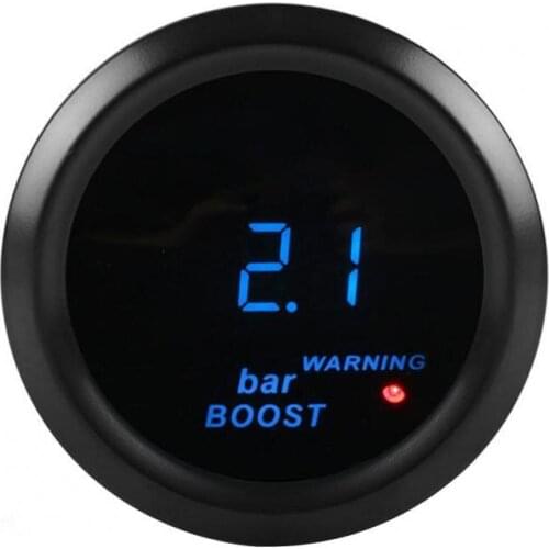 2 Inch 52mm 12V Multifunctional Vacuum LED PSI Boost Gauge Car Vehicle Accessories тахометр автомобильный manometro turbo