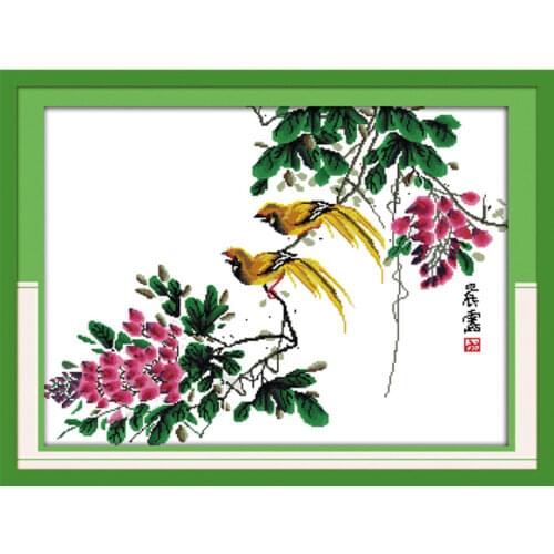 The Morning Dew cross stitch kit cartoon canvas stitching embroidery DIY handmade needlework