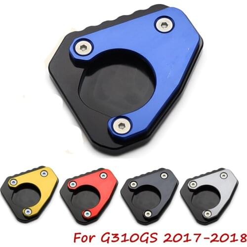 For BMW G310GS G310 GS 2017-2018 Motorcycle Kickstand Foot Side Stand Extension Enlarge Pad Support Plate