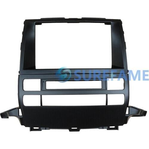 Double Din Car Radio Fascia for Toyota Land Cruiser Prado (120) 2002-2009 (Auto A/C) Dash Kit Facia Trim Plate Bezel Panel Cover