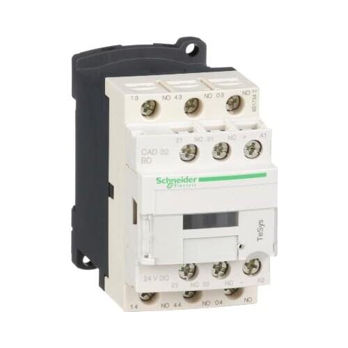 CAD32BDC CAD32BD TeSys D control relay - 3 NO + 2 NC - = 690 V - 24 V DC standard coil