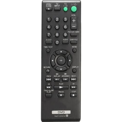 Rmt-D197A Smart Remote Control for Sony Dvd Dvp-Sr210 Dvp-Sr210P Dvp-Sr510H Dvp-Sr510