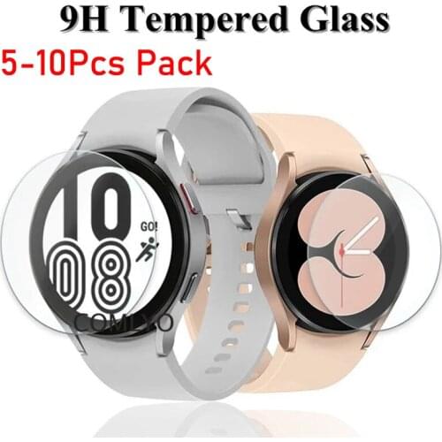 9H Tempered Glass For Samsung Galaxy Watch 4 40mm 44mm Screen Protector Watch 4 Classic 42mm 46mm Glass HD Clear Protective film