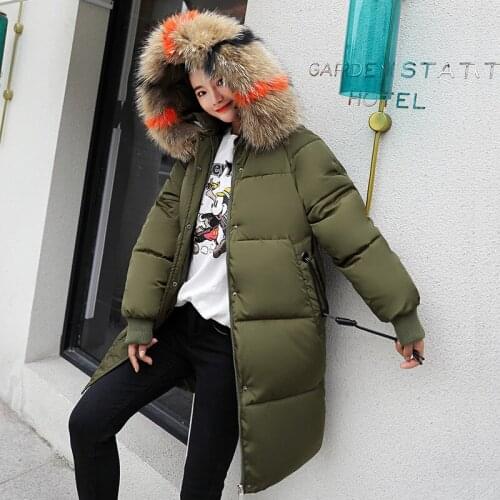 Womens Basic Jackets Coat Parkas Women Snow Wear Wadded Jackets Female 2019 Winter Cotton-Padded Outerwear Winter Coat Women
