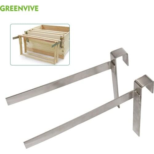 1 Pair Beekeeping Beehive Frame Holder Perch Stand Support Bracket Rack Bee Hive Perch Side Mount Tools