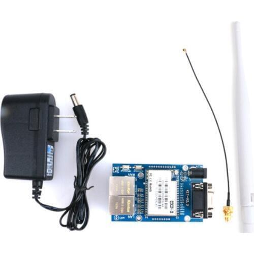 10pcs/lot for HLK-RM04 RM04 Uart Serial Port to Ethernet WiFi Wireless Module with Adapter Board Development Kit