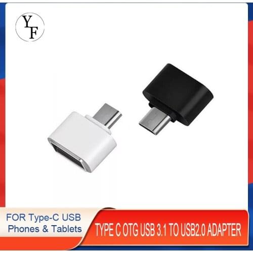 Adapter Type C OTG USB 3.1 To USB2.0 Adapter Connector For Samsung Huawei Phone High Speed Certified For Cell Phone Accessories