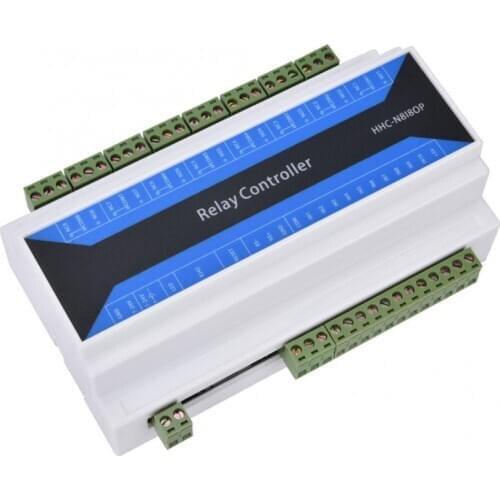 8 Channe IP Network Relay Remote Control Device Ethernet to RS485 MODBUS TCP Bistable Relay Module