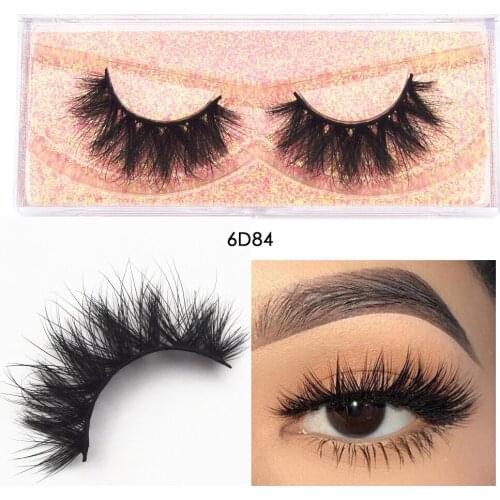 KEKEBAICHA Lashes Makeup Eyelashes Crisscross Thick Long 3D Mink Lashes Cruelty-free 20mm mink lashes reusable lashes faux cils
