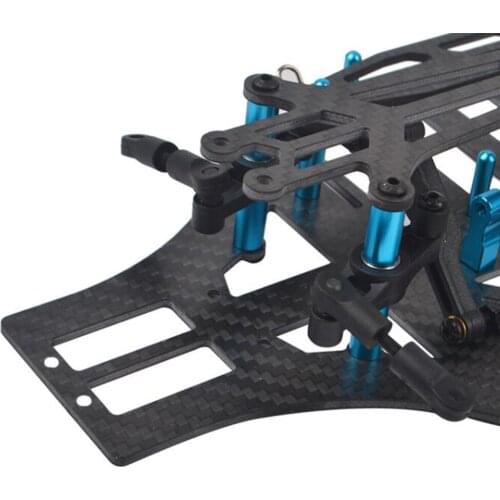 1:10 RC Crawler Car Body Frame Chassis Kit for Tamiya TT01 TT01E Trucks
