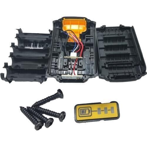 Laipuduo Rechargeable Battery case for Dewalt 20v 1.5A/2A Li-ion Plastic Shell( Box No Cells Inside)