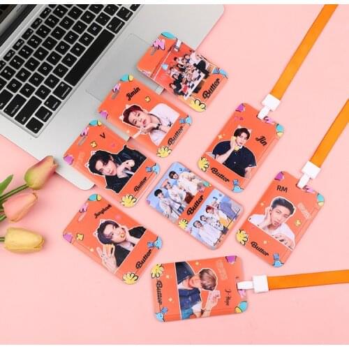 KPOP Bangtan Boys New Album Butter Buscard Sets Cards LOMO Card Box Jimin Jin Suga J-Hope Jungkook V Rm Fans Collection