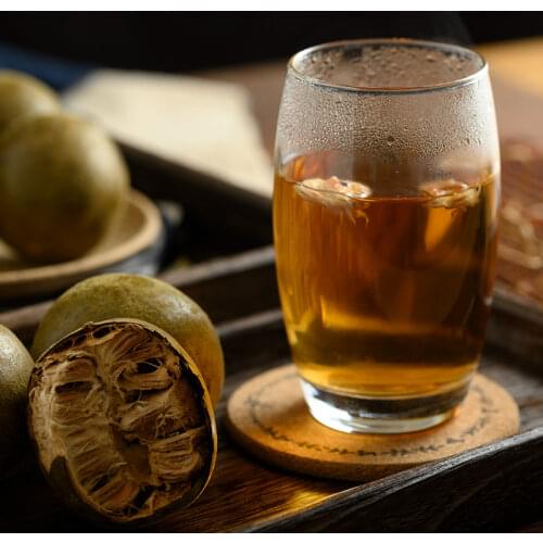 Luo Han Guo, clearing phlegm and relieving cough, can clear heat and moisten dry throat, laxative, reduces fat, beauty