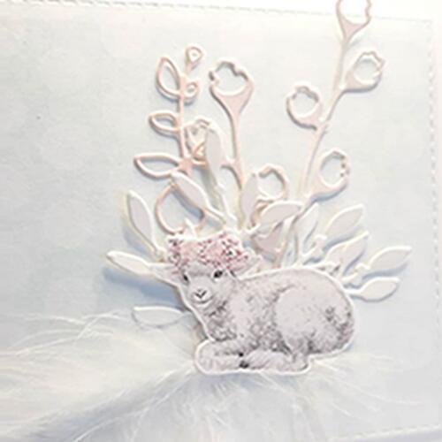 Pussy Willow Leaves Metal Cutting Dies for DIY Scrapbooking Embossing Paper Cards Making Crafts Supplies Newest 2019 Diecuts