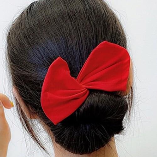 Fashion Headwear Iron Twisted Wire Bow Tie Hair Solid Magic Hairpin Lazy Curler Tools For Women Girl Accessories New Tools