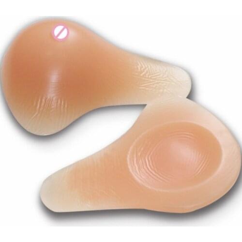 New Sexy Prosthesis Silicone Prosthesis Silicone Big Breast Mastectomy Special Simulation of The Perfect Woman Gathered Bra