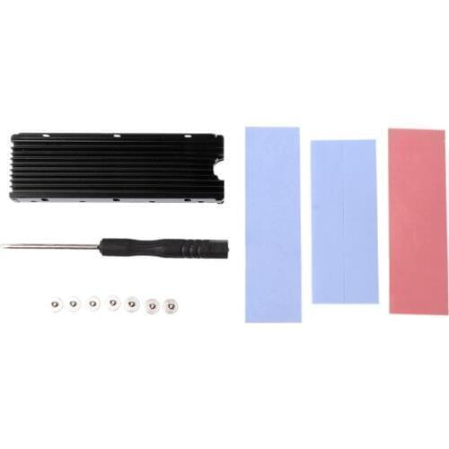 New Dustproof NVME M.2 Heatsink Cooling Metal Sheet Thermal Pad For M.2 2280 PCI-E NVME SSD