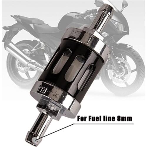 New Universal Metal Aluminum Big Oil Filter Fuel Filter For Motorcross Motorcycle Car Dirt Pit Bike SUV ATV Quad Modified Parts