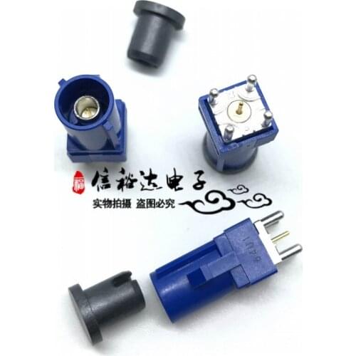 Original new 100% C Type SMB right angle vertical male car GPS antenna socket R41-A863C connector