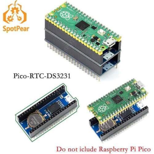 Precision RTC Module for Raspberry Pi Pico Onboard DS3231 Chip