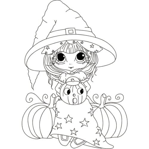 10x6 Pumpkin face Transparent Clear Silicone Stamp Seal for DIY scrapbooking photo album Decorative clear stamp