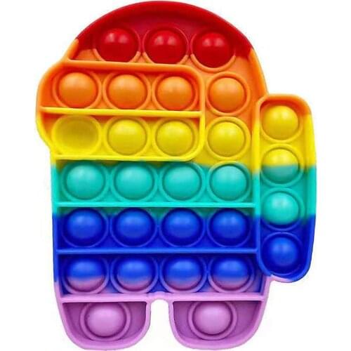 Push Bubble Sensory Toy Autism Needs Squishy Stress Reliever Toys Adult Child Funny Anti-stress Fidget It Decompression Gifts