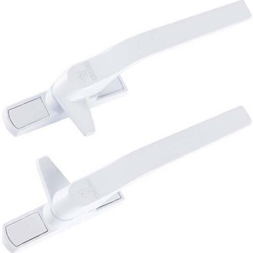 Aluminum alloy flat open door window handle knob window handle lock single point seven handle KF283