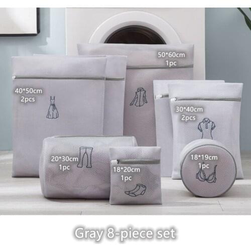 Laundry Mesh Bags Laundry Saver Mesh Washing Pouch Strong Washing Machine Thicken Net Bag Laundry Bra Aid Pack Outdoor Package