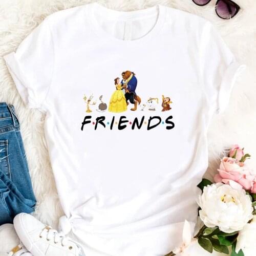 The Beast and Beauty Friends Shirt Funny Friends T-Shirt Friends Mash Up Tee