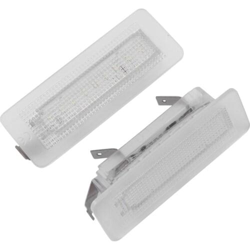 Led Number License Plate Light for Mercedes Benz Smart Fortwo Carossblade Cabriolet Coupe W450 W451 W453