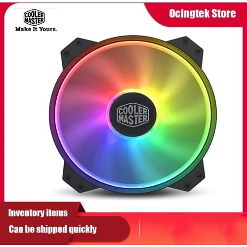 CoolerMaster MF200R ARGB 5V 3PIN 20cm high wind volume silent chassis fan 200mm Symphony computer desktop cooling fan