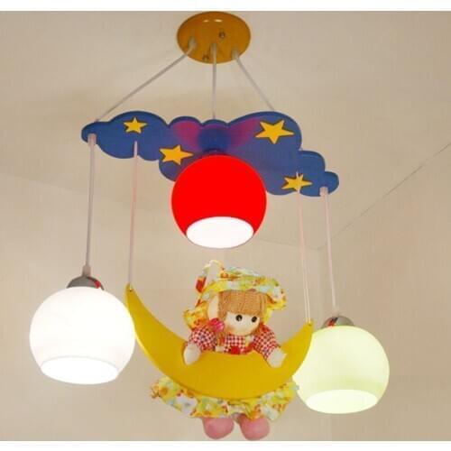 Vintage design lamp modern led chandelier lustres para quarto lamparas de techo люстра светодиодная подвесные светильники