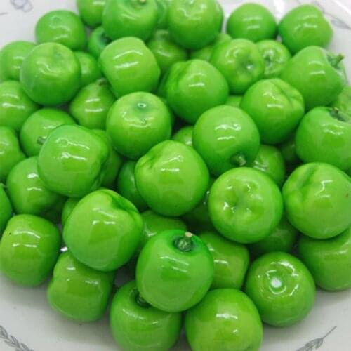 60Pcs Artificial Mini Simulation Small Foam Plastic Fake Artificial Fruit and Vegetables House Party Kitchen Wedding Decoration