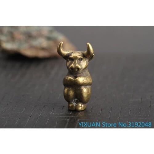 Ganado bronce pañuelo colgante colección de arte