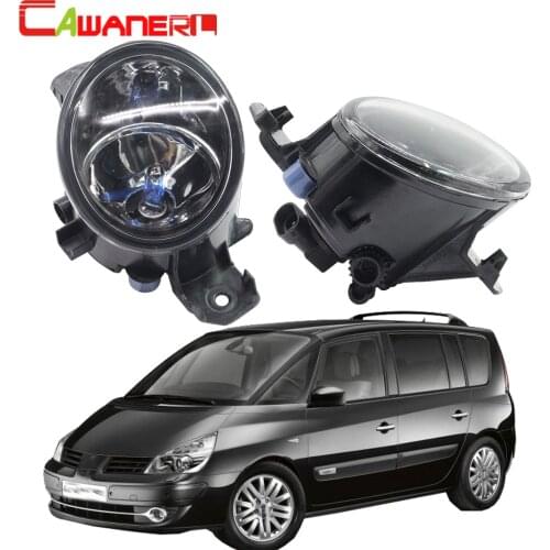 Cawanerl 2 X 100W H11 Car Halogen Fog Light Daytime Running Lamp DRL 12V Styling For Renault Espace 4/IV (JK0/1_) MPV 2003-2012